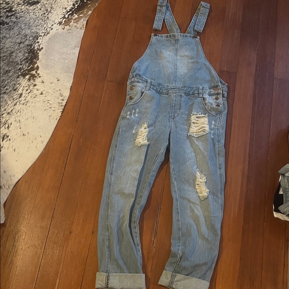 Mod Ref Light Blue Denim Overalls